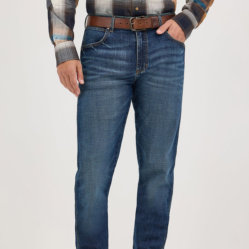 Wrangler Retro Men's Slim Fit Straight Leg Jean in Jasper