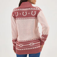 Wrangler Retro Women's Western Cardigan in Pink