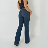 Wrangler Women's Bespoke High Rise Flare Jean in Raelyn