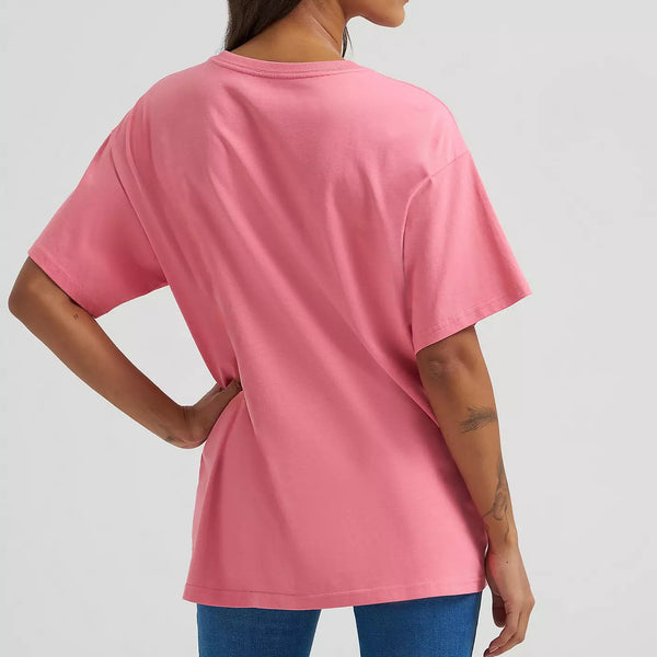 Wrangler Retro Women's Buckin' Bronco Oversized Tee in Confetti