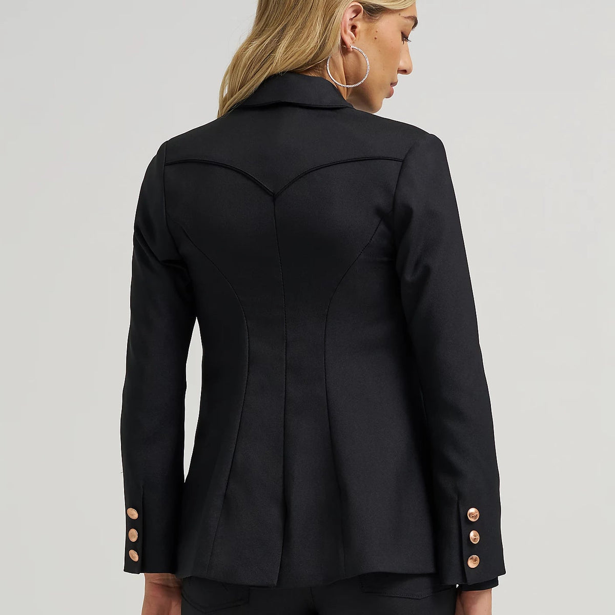Wrangler X Lainey Wilson Wrancher Blazer in Black