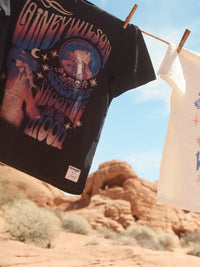 Wrangler x Lainey Wilson To The Moon Tee in Black