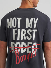 Wrangler x Coors Men's Rodeo Graphic T-Shirt in Black