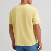 Wrangler x Coors Men's Logo T-Shirt in Buff Yellow