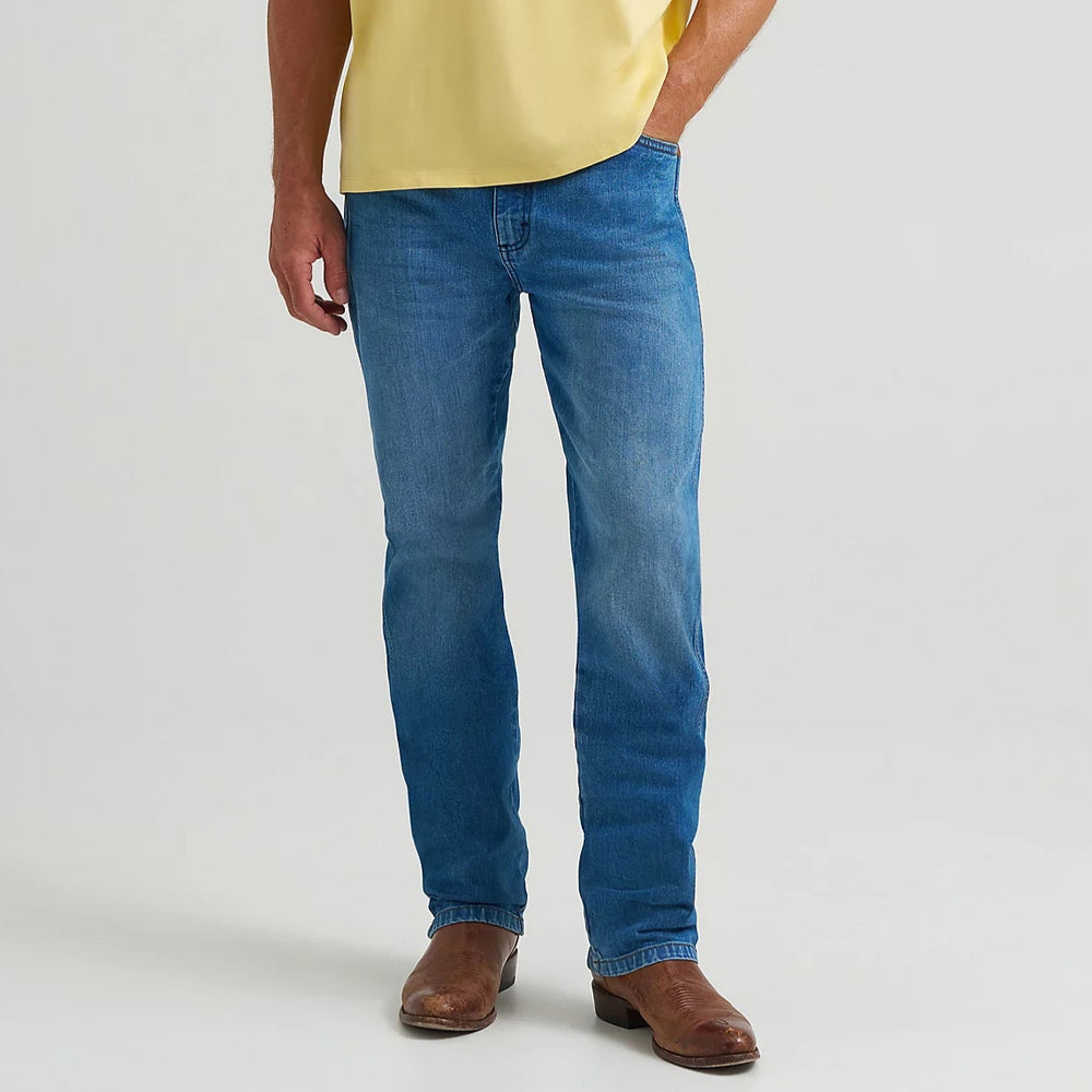 Wrangler x Coors Men's 13MWZ Cowboy Cut Jean in Golden Blue