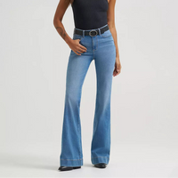 Wrangler Women's Bespoke High Rise Trouser Jean in Bristol