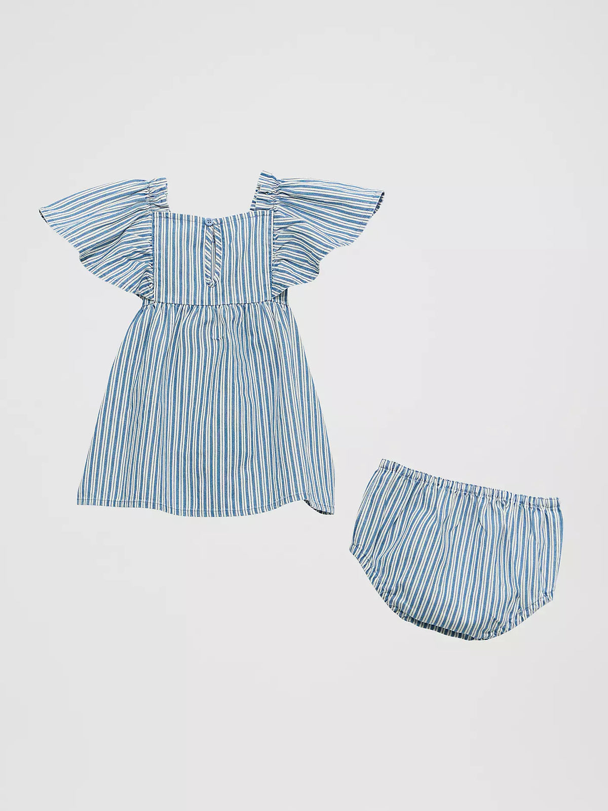 Wrangler Baby & Toddler Girl's Mini Stripe Dress in Blue