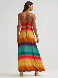 Wrangler Women's Sunny Strappy Maxi Dress in Yellow