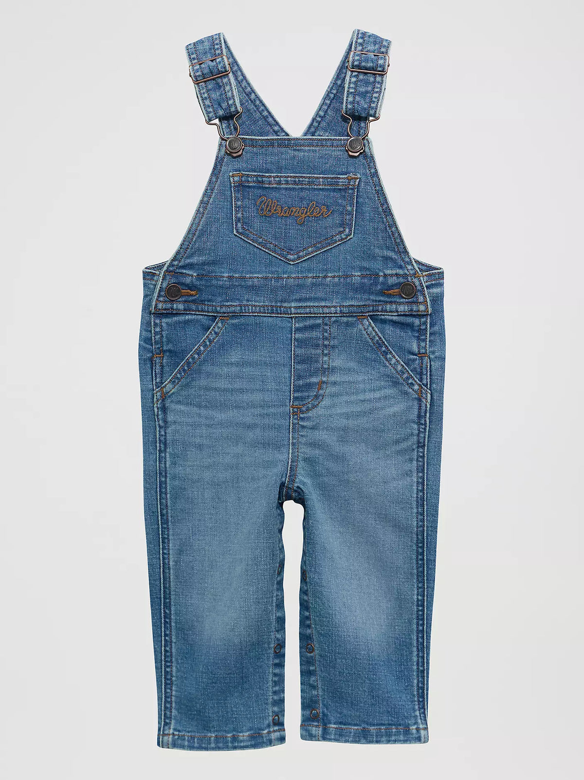 Wrangler Baby & Toddler Girl's Denim Overalls in Kendra