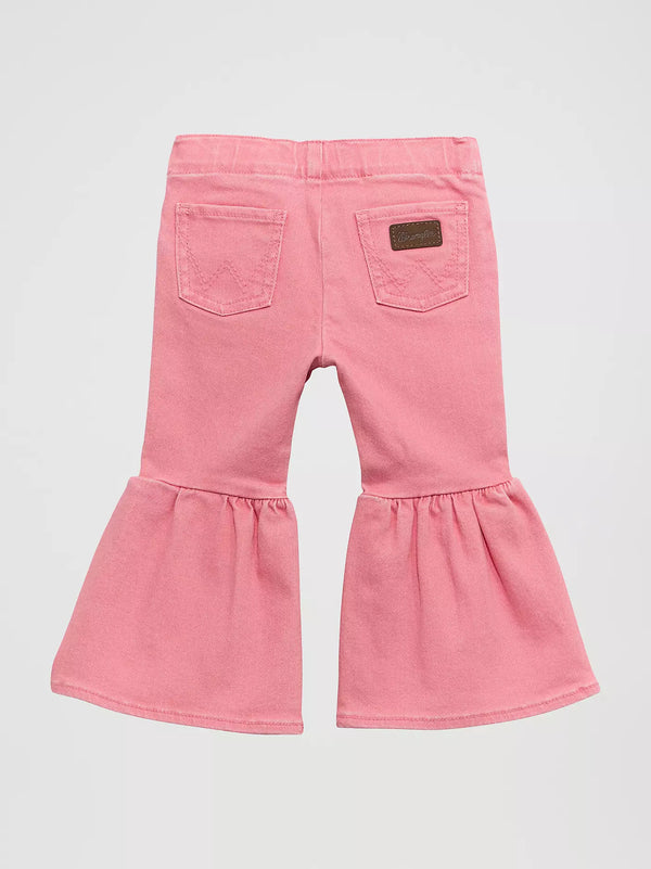 Wrangler Baby & Toddler Girl's Vibrant Ruffle Leg Flare Jean in Samira