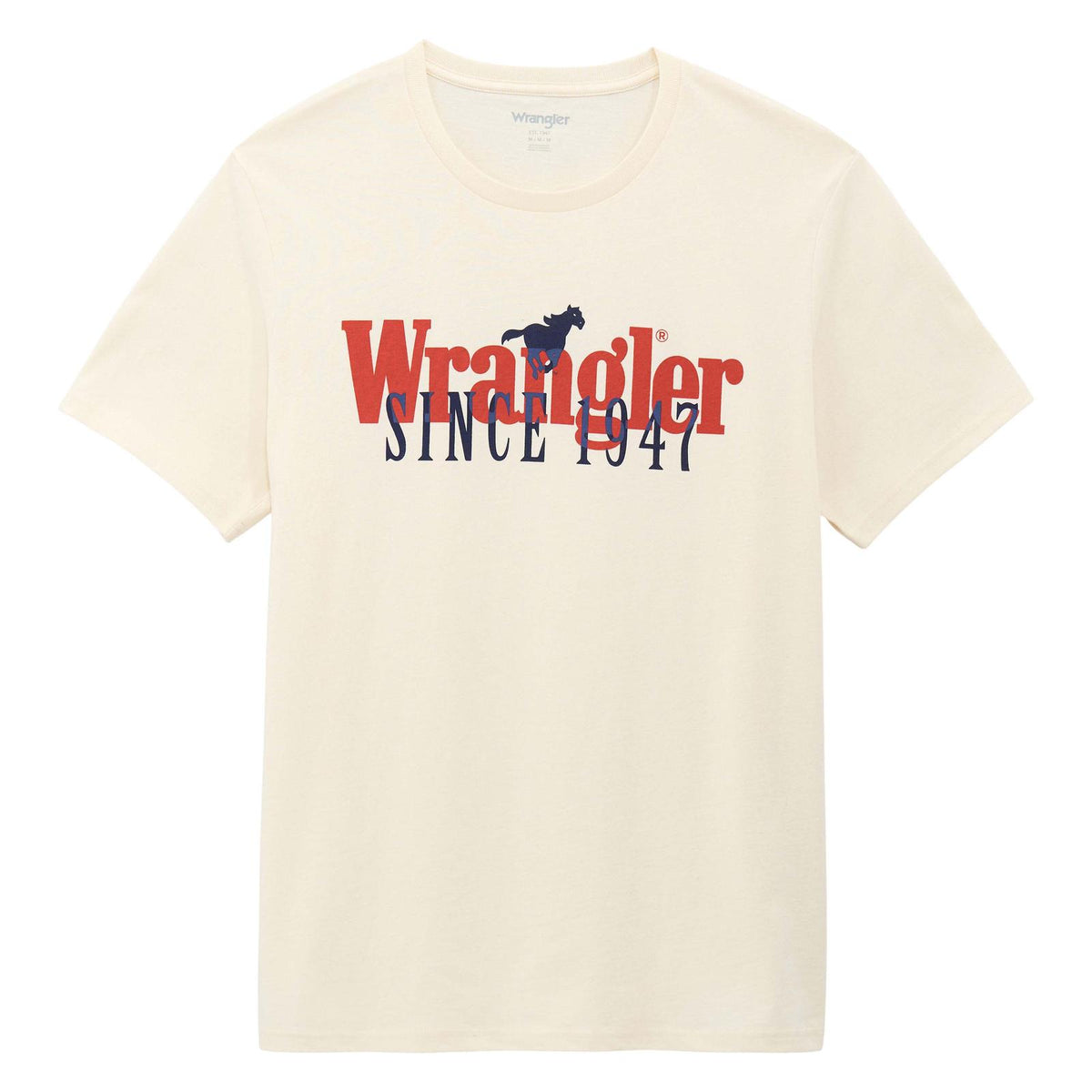 Wrangler Men's Since 1947 Layers Graphic T-Shirt in Egret