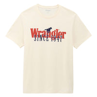 Wrangler Men's Since 1947 Layers Graphic T-Shirt in Egret