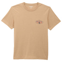Wrangler Men's U.S.A. Graphic T-Shirt in Travertine Heather