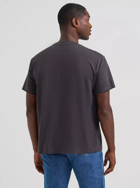 Wrangler Men's Go West Vintage Fit Graphic T-Shirt in Phantom