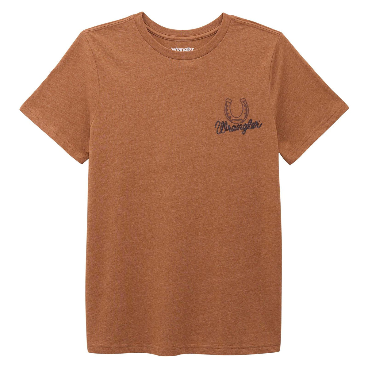 Wrangler Retro Women's S/S Long Live Cowboys Graphic Tee in Rawhide Heather
