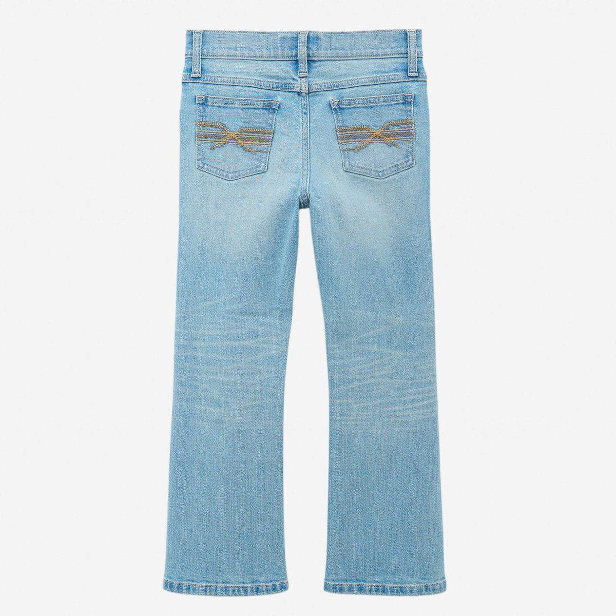 Wrangler 20X Toddler Boy's Vintage Bootcut Slim Fit Jean in Beech