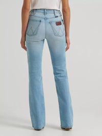 Wrangler Retro Women's Bailey High Rise Embellished Bootcut Jean in Aubrielle