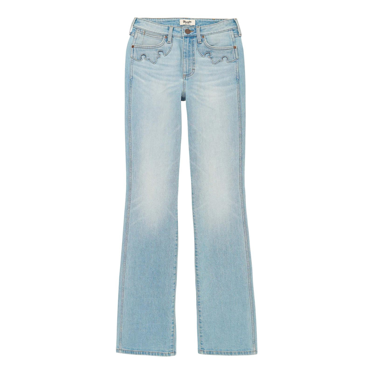 Wrangler Retro Women's Bailey High Rise Embellished Bootcut Jean in Aubrielle
