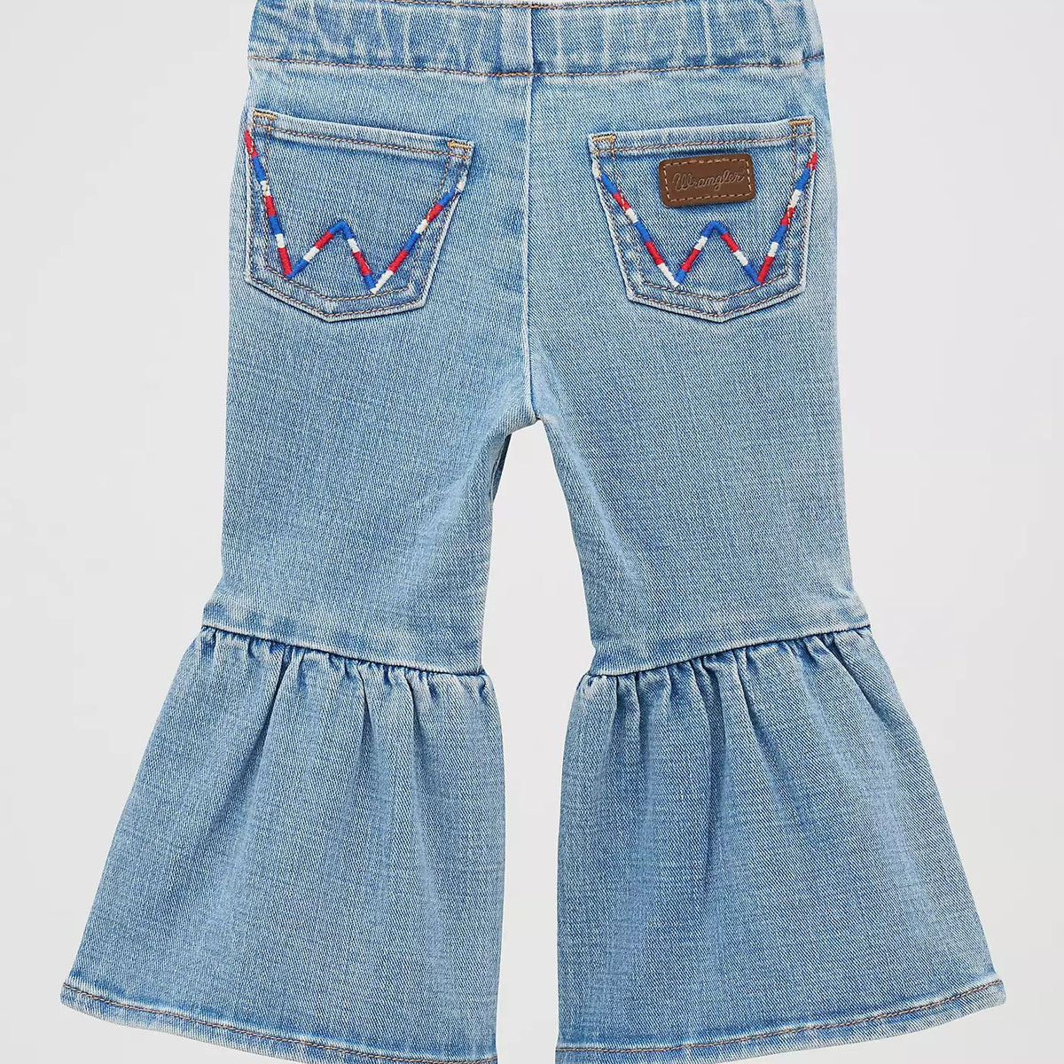 Wrangler Baby & Toddler Girl's Ruffle Flare Jean in Sky