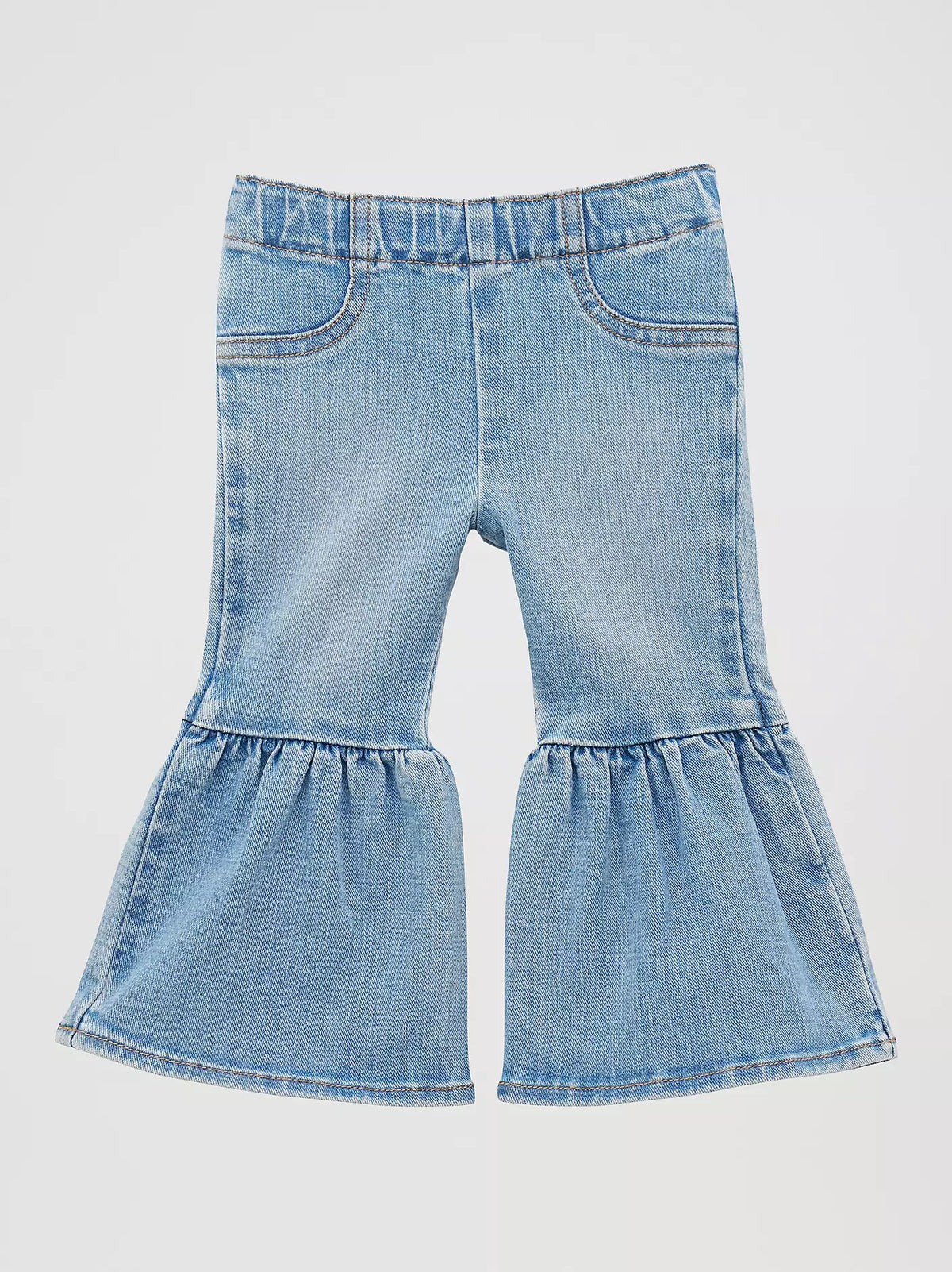 Wrangler Baby & Toddler Girl's Ruffle Flare Jean in Sky