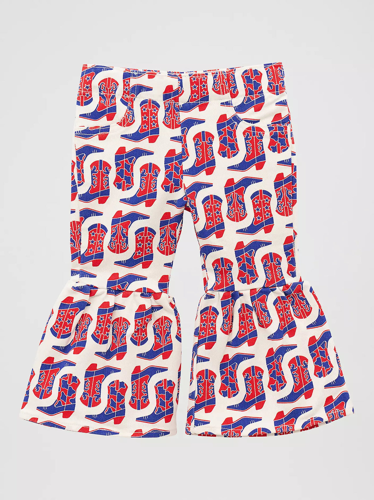 Wrangler Baby & Toddler Girl's Printed Ruffle Flare Jean in Casey