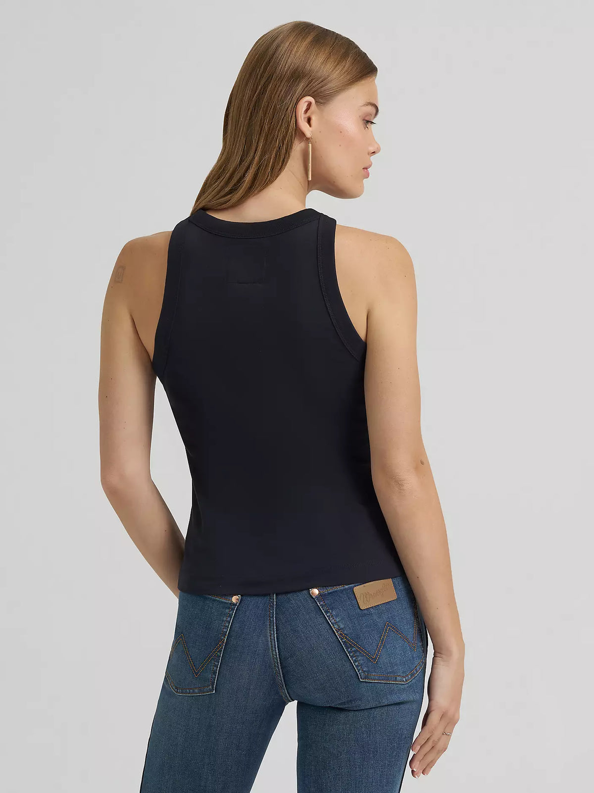 Wrangler x Lainey Wilson Cowboy Tank in Black