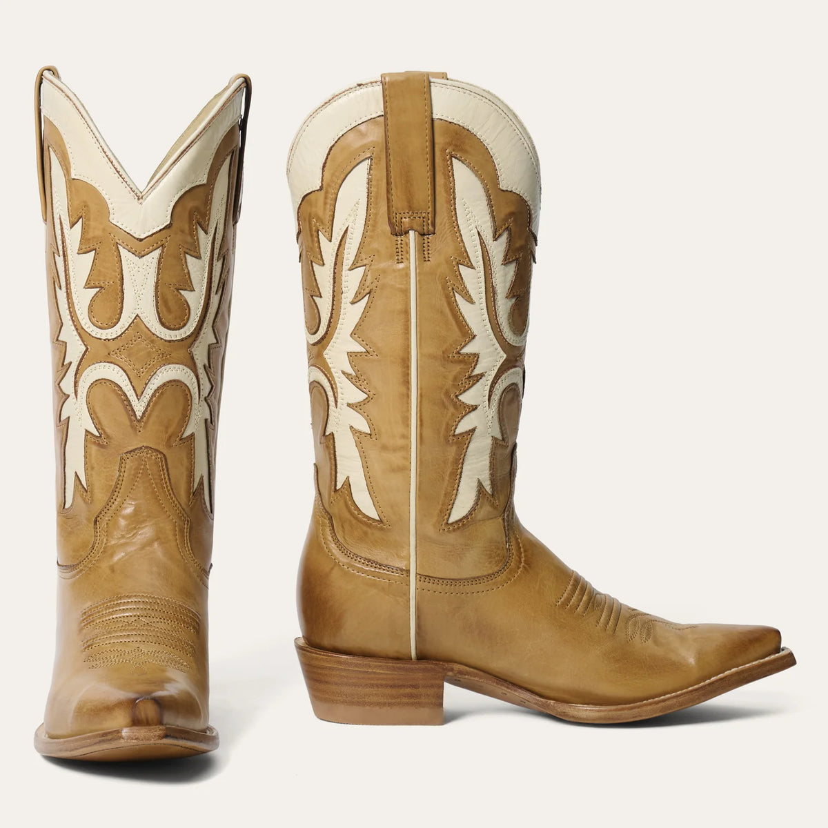 Stetson Women's Cheyenne Snip Toe Boot in Tan