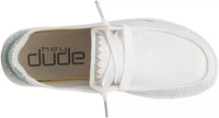 Hey Dude Women's Wendy Flora-Lily White