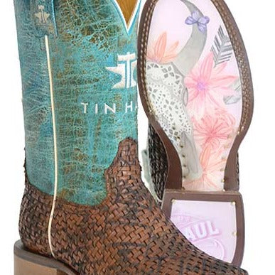 Tin Haul Women's Weavealicious Western Boot
