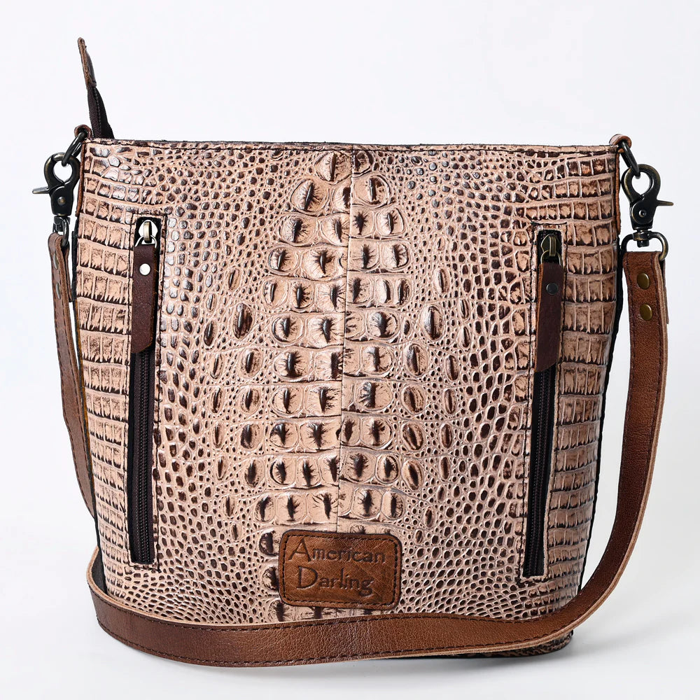 American Darling Genuine Leather Western Crossbody Bag
