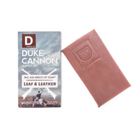 Duke Cannon Big Ass Brick of Soap in Leaf & Leather