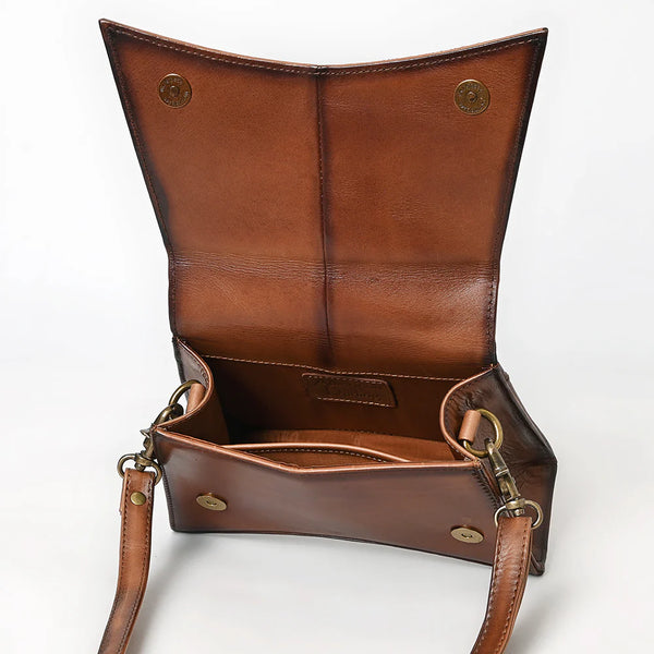American Darling Mini Genuine Leather Western Quilted Handbag