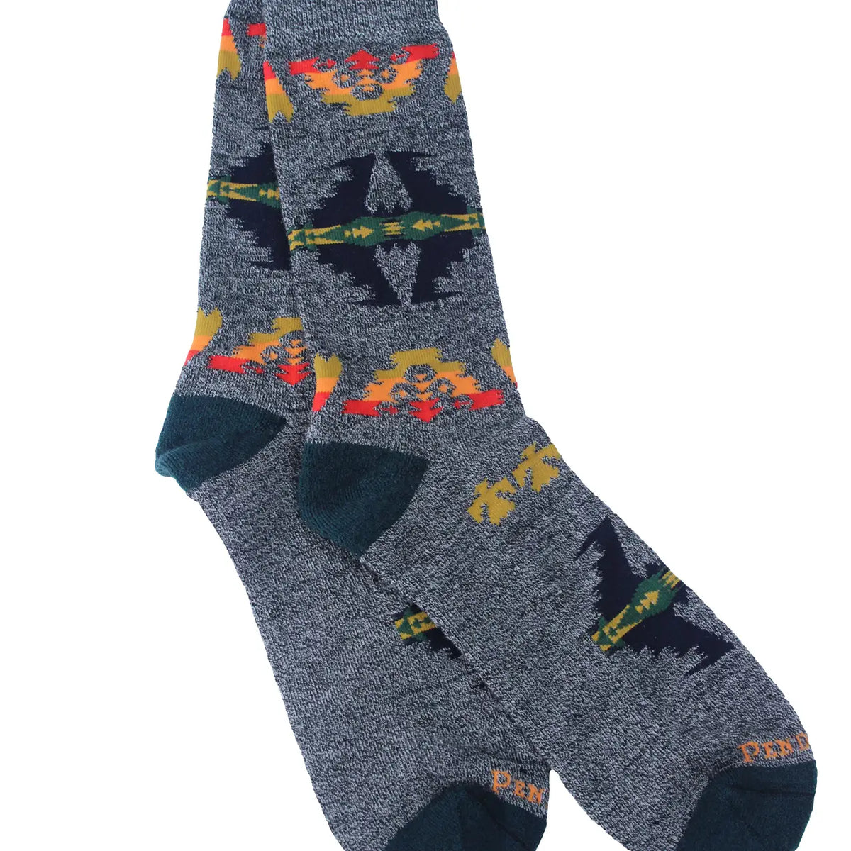 Pendleton Green Tucson Crew Socks