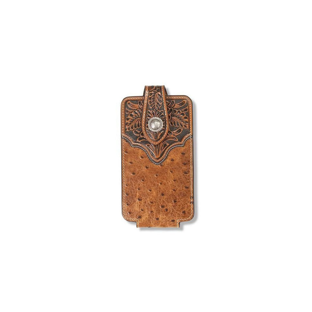 Ariat Ostrich Smartphone Case with Magnetic Snap