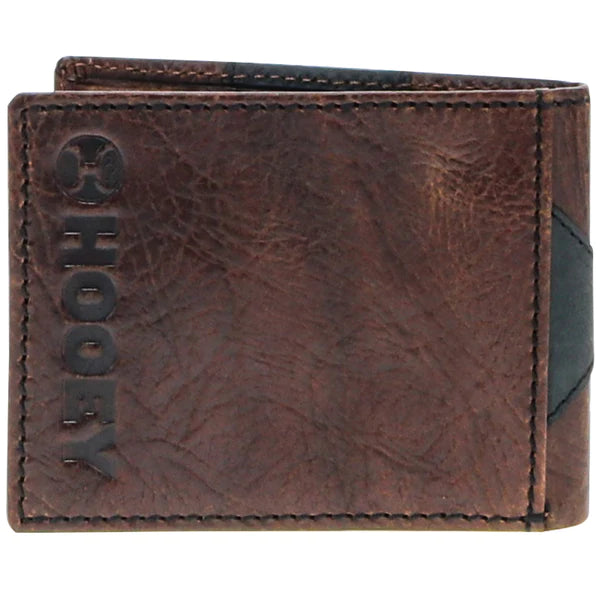 Hooey "Kai" Patchwork Front Pocket Bi-Fold Wallet