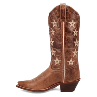 Laredo Women's Serenade Snip Toe Leather Boot in Brown