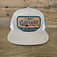 Red Dirt Hat Co. "The Lifestyle" Hat in Khaki/White