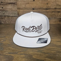 Red Dirt Hat Co. "Over The Top" Rope Hat in White