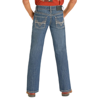 Rock & Roll Denim Boy's Regular Fit Bootcut in Dark Vintage Wash