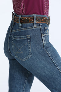 Cinch Women's Classic Boot Cut Jean in Medium Stone
