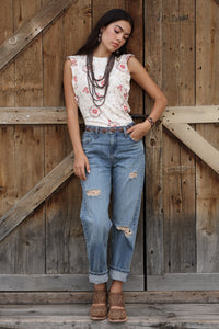 Cruel Women's Mid Ride Boyfriend Jean