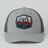 Cinch Men's Western Brand Trucker Cap in Grey