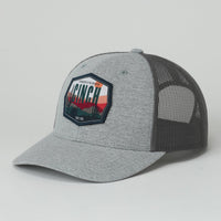 Cinch Men's Western Brand Trucker Cap in Grey