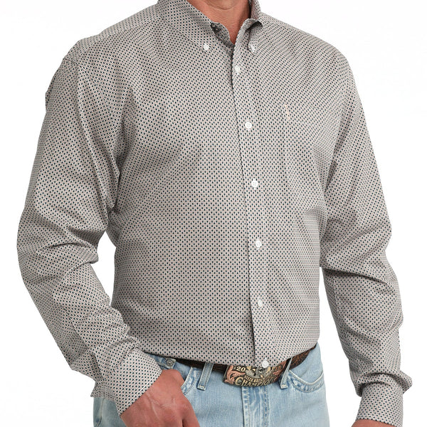 Cinch Men's L/S Modern Fit Western Button Down Shirt in Multi