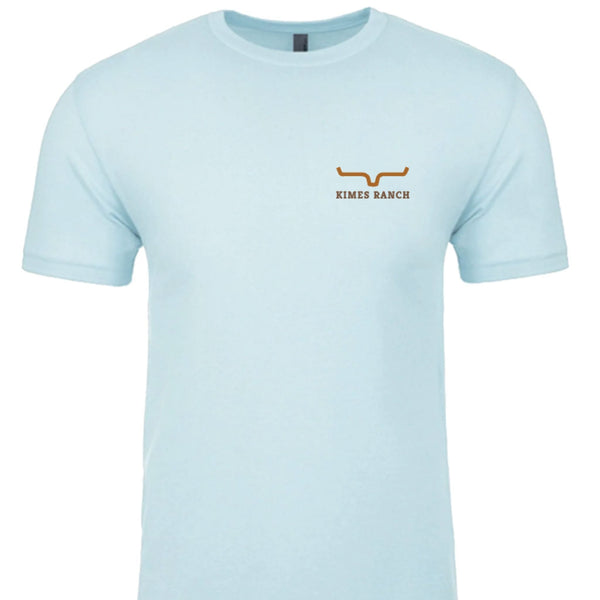 Kimes Ranch Long Live T-Shirt in Light Blue