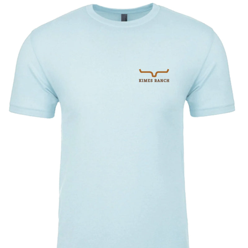 Kimes Ranch Long Live T-Shirt in Light Blue
