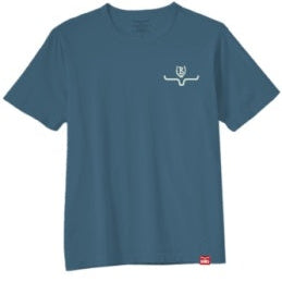 Kimes Ranch Lucky B Vintage Hauler T-Shirt in Mid Blue