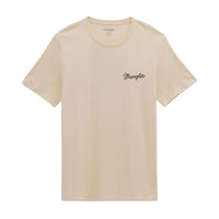 Wrangler Men's Western Print Graphic T-Shirt in Antique White