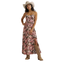 Wrangler Women's Tank Maxi Dress in Pink