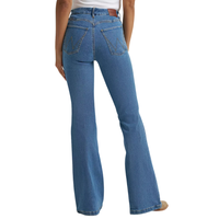 Wrangler Women's Bespoke High Rise Flare Jean in Jemma